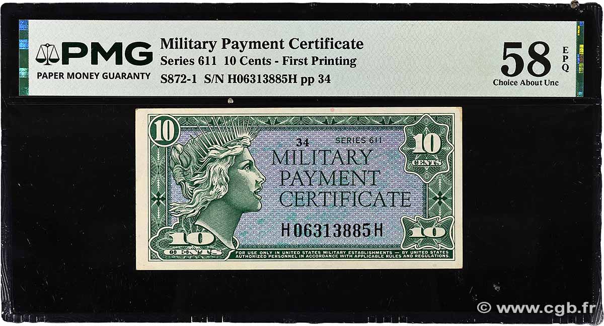 10 Cents UNITED STATES OF AMERICA 1964 P.M051 AU