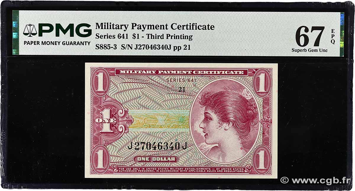 1 Dollar UNITED STATES OF AMERICA 1965 P.M061 UNC
