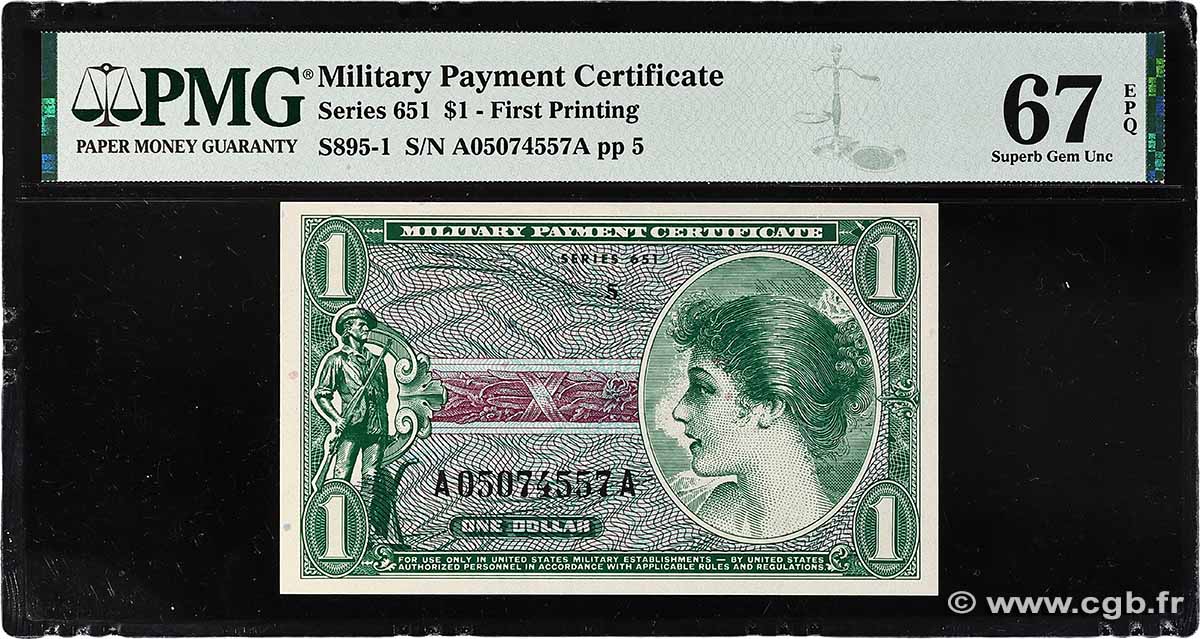 1 Dollar UNITED STATES OF AMERICA 1969 P.M072E UNC