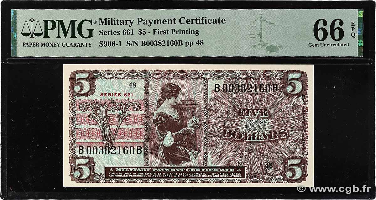 5 Dollars UNITED STATES OF AMERICA 1968 P.M069 UNC