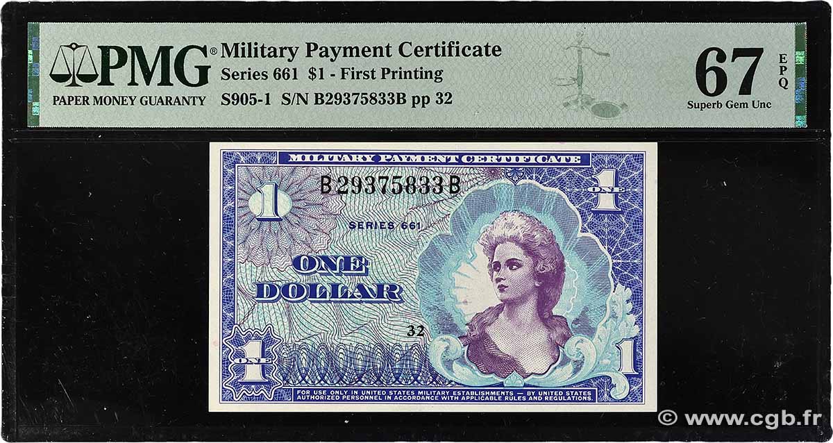 1 Dollar UNITED STATES OF AMERICA 1968 P.M068 UNC