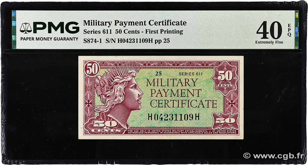 50 Cents UNITED STATES OF AMERICA 1964 P.M053 VF+