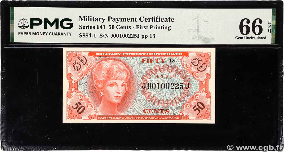 50 Cents UNITED STATES OF AMERICA 1965 P.M060 UNC