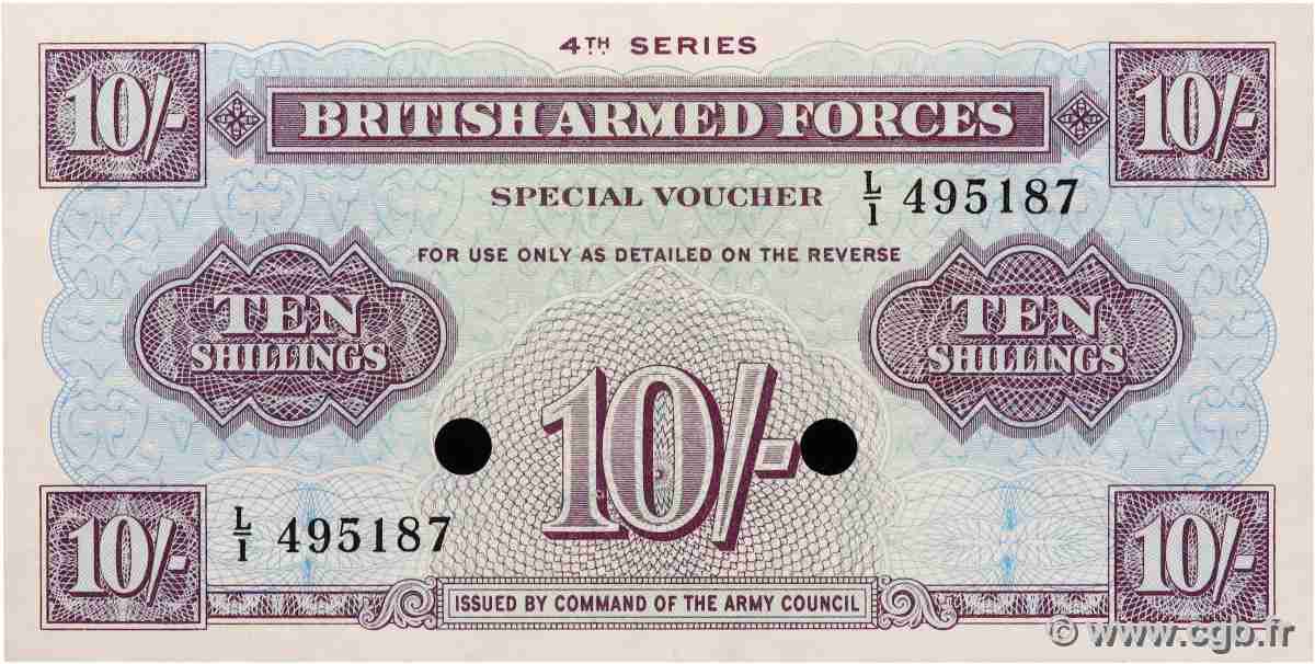 10 Shillings Annulé ANGLETERRE 1962 P.M035b NEUF