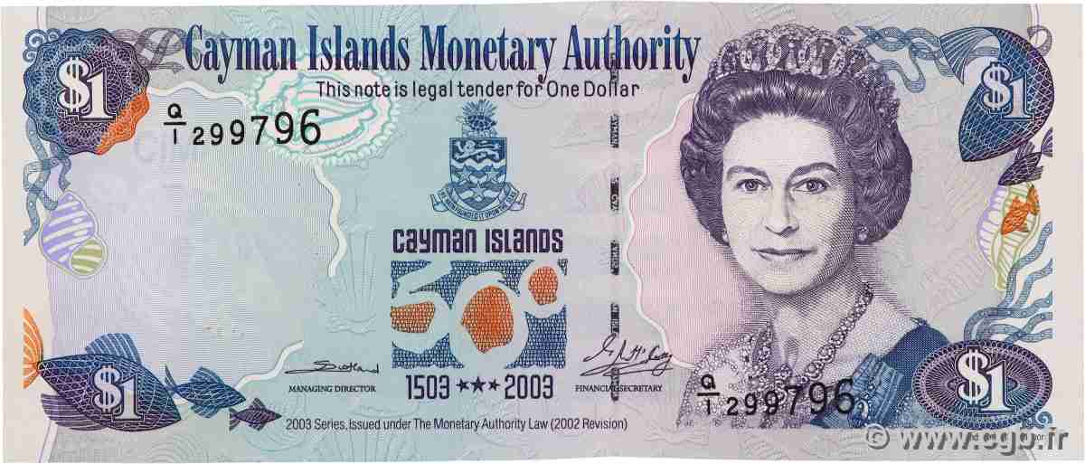 1 Dollar Commémoratif CAYMAN ISLANDS 2003 P.30a UNC