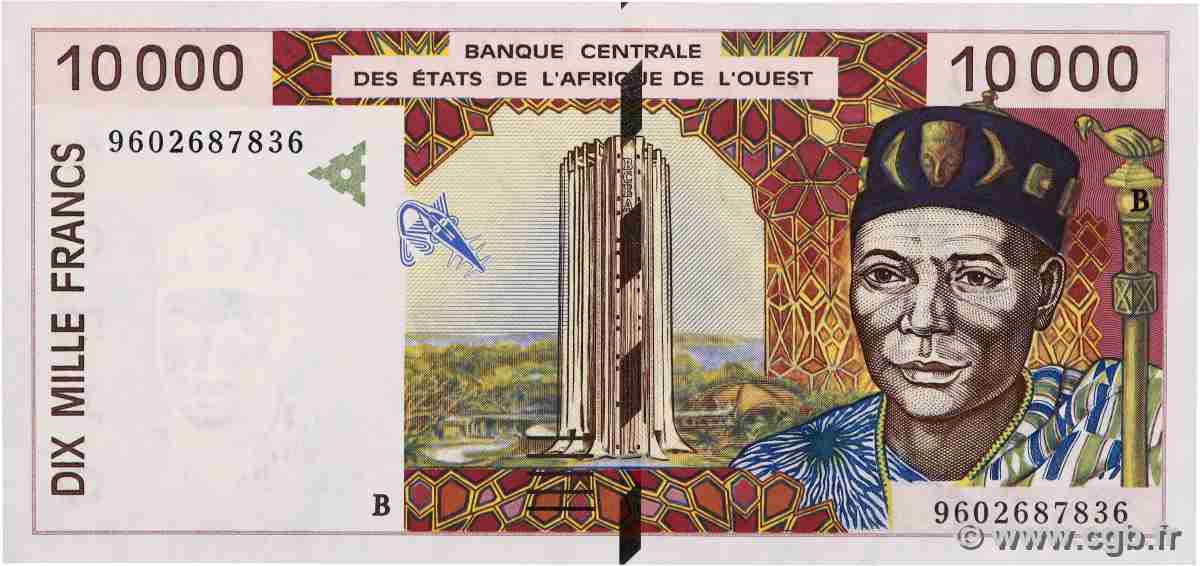 10000 Francs ÉTATS DE L AFRIQUE DE L OUEST 1996 P.214bd NEUF
