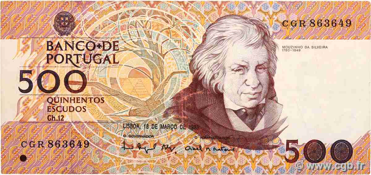 500 Escudos PORTOGALLO 1993 P.180e q.BB