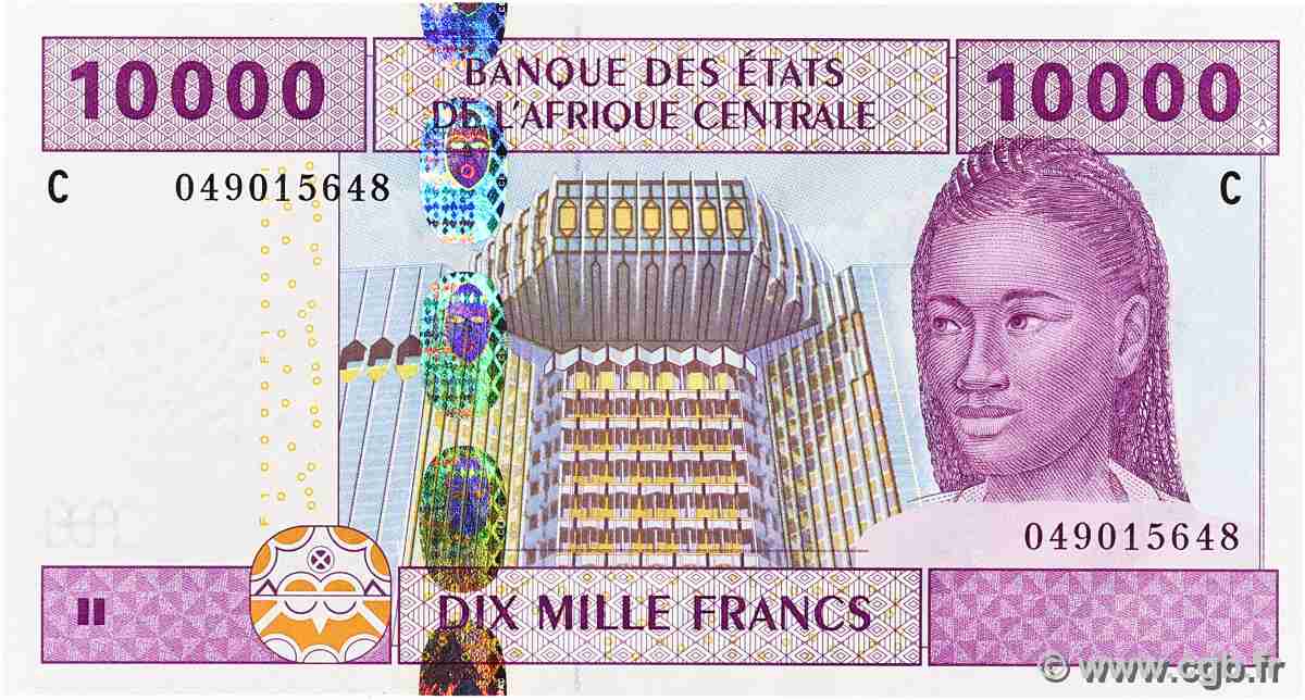 10000 Francs type 2002C TCHAD 2003 A.299Ca NEUF