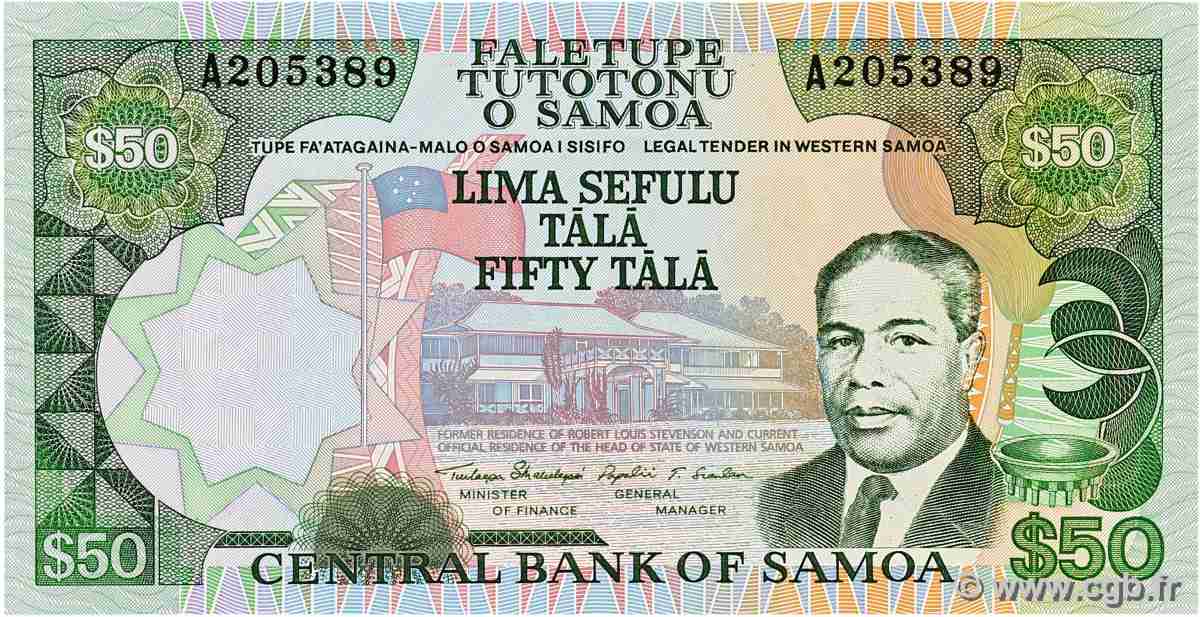 50 Tala SAMOA 1990 P.29 pr.NEUF