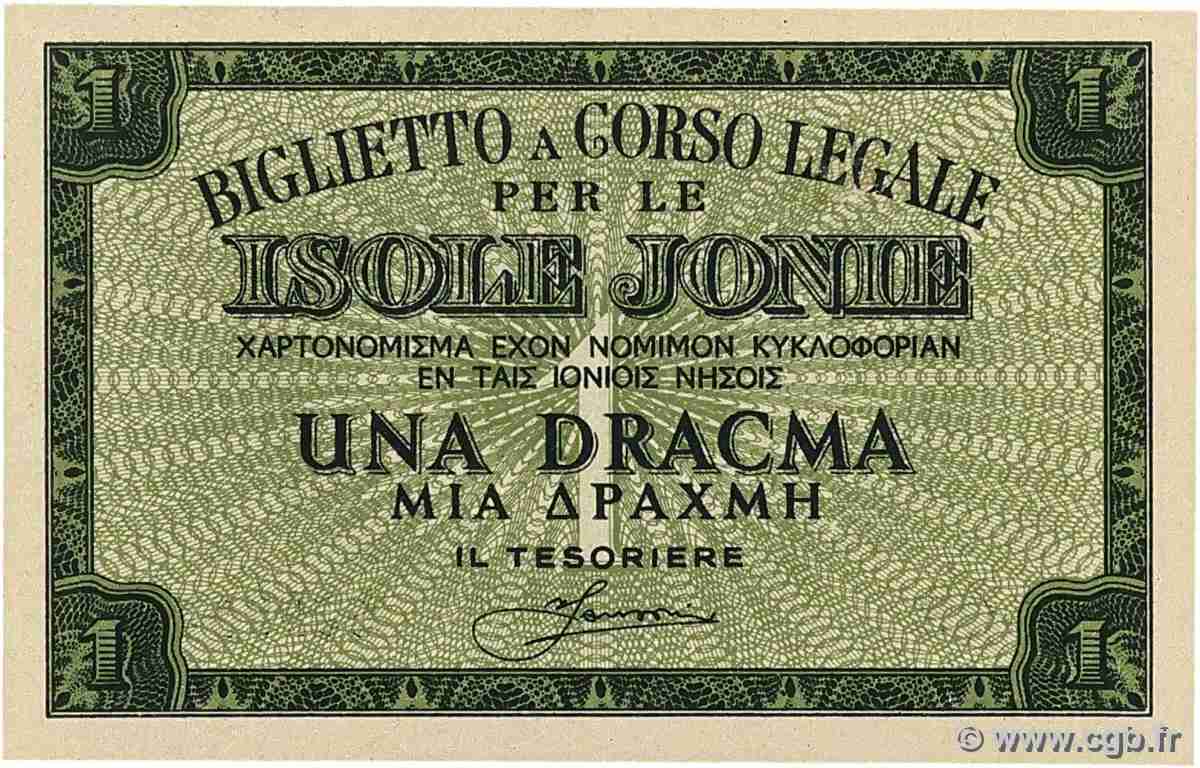 1 Drachme GRECIA 1941 P.M11 q.FDC