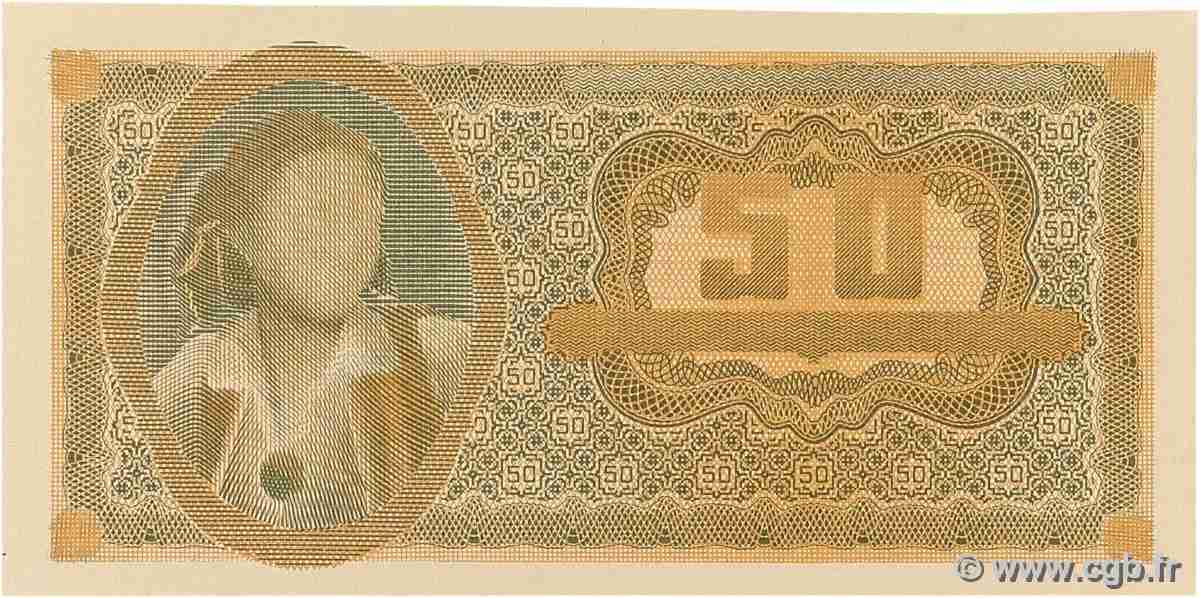 50 Drachmes Épreuve GREECE 1943 P.121p AU+