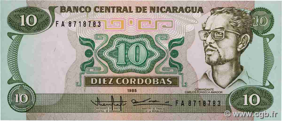 10 Cordobas NIKARAGUA 1988 P.151 ST