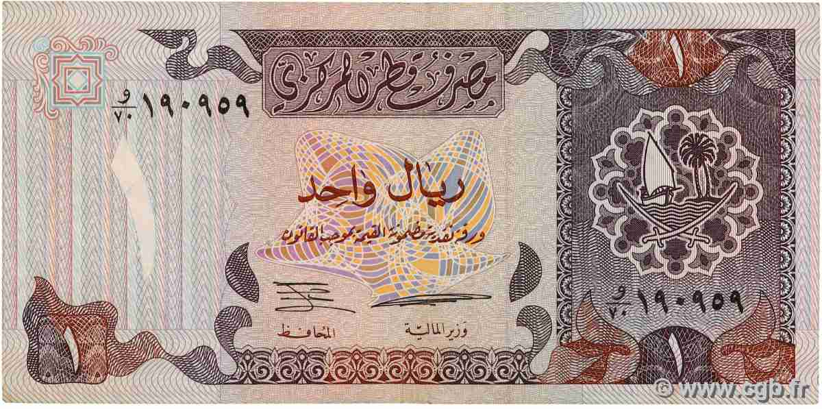 1 Riyal QATAR 1985 P.14 pr.TTB