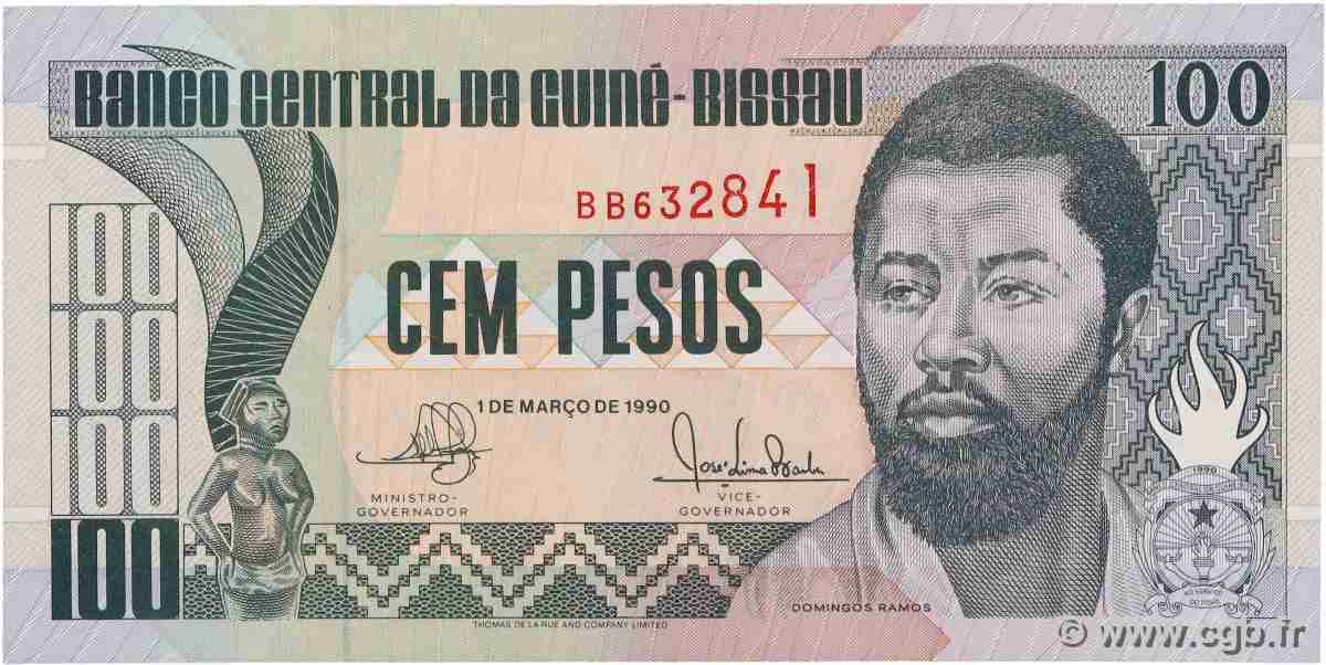100 Pesos GUINEA-BISSAU 1990 P.11 UNC