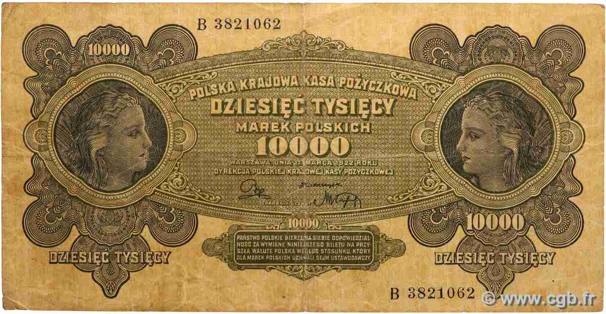 10000 Marek POLONIA 1922 P.032 MB
