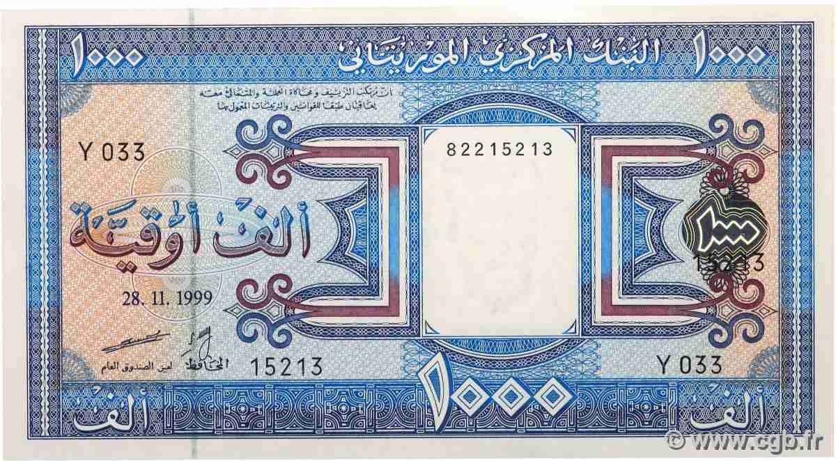 1000 Ouguiya MAURITANIE 1999 P.09a pr.NEUF