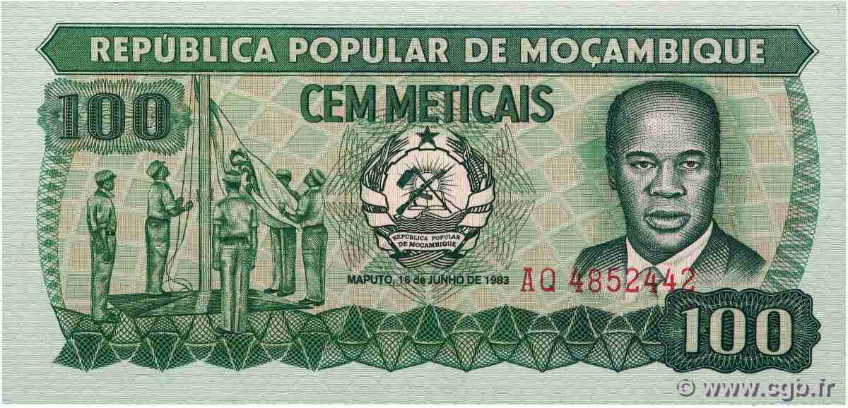 100 Meticais MOZAMBIQUE 1983 P.130a NEUF