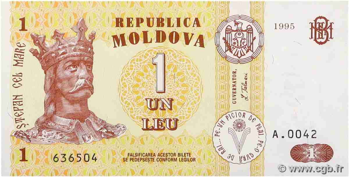 1 Leu MOLDOVIA 1995 P.08b FDC