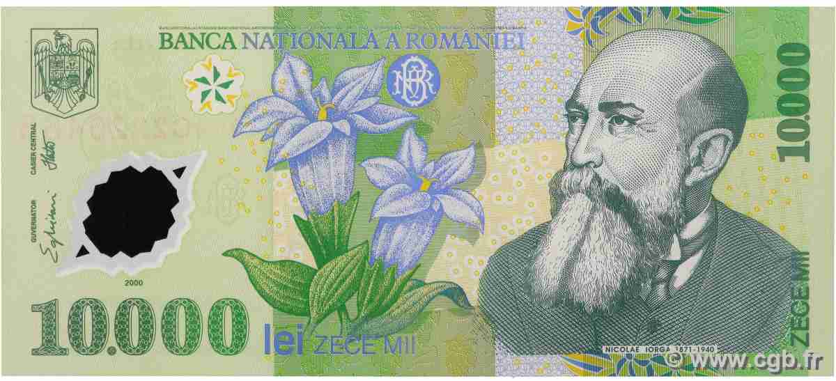 10000 Lei ROUMANIE 2000 P.112a NEUF
