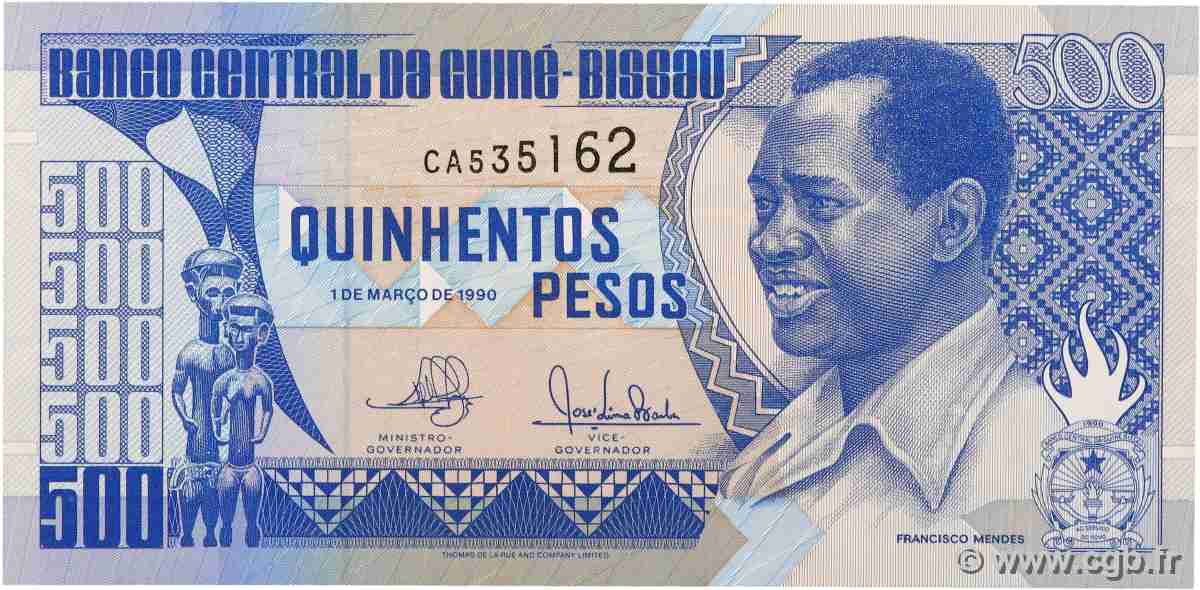 500 Pesos GUINÉE BISSAU 1990 P.12 NEUF
