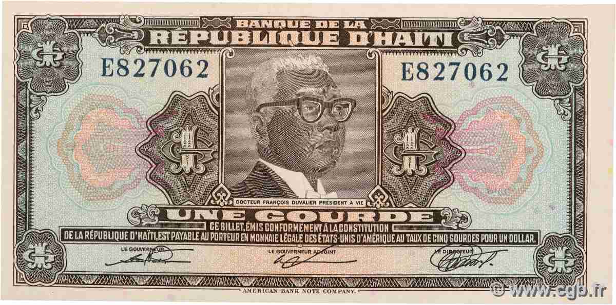 1 Gourde HAÏTI 1979 P.230 ST