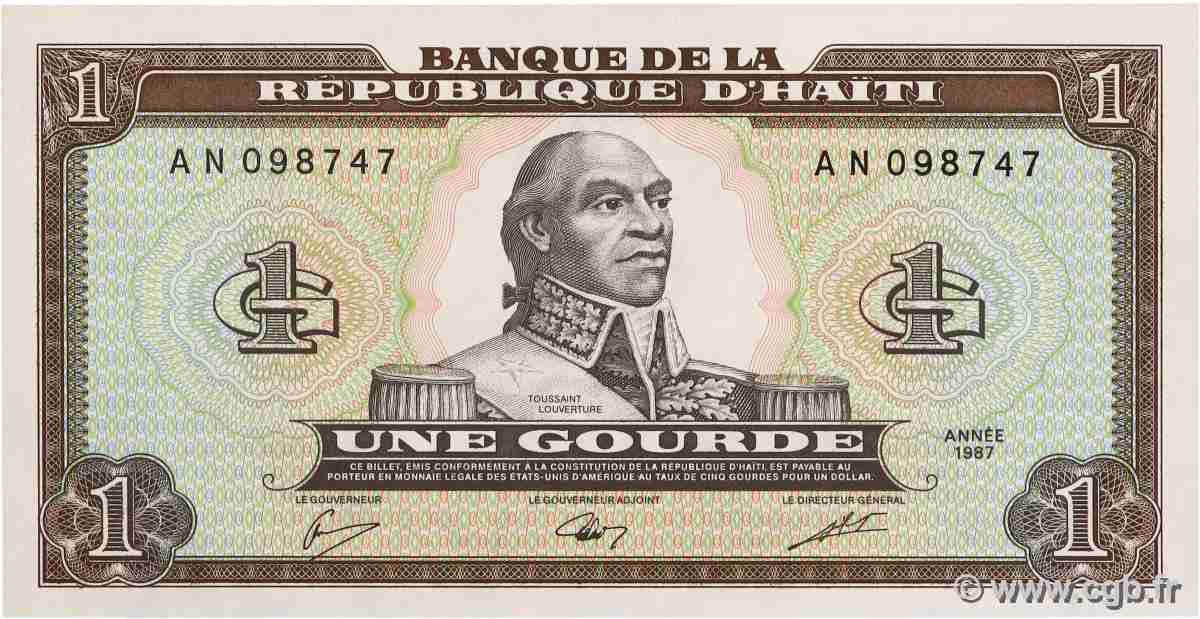 1 Gourde HAÏTI 1987 P.245a ST