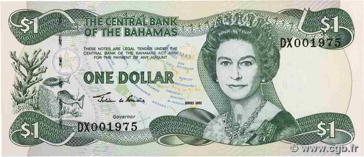 1 Dollar BAHAMAS 2002 P.70 ST