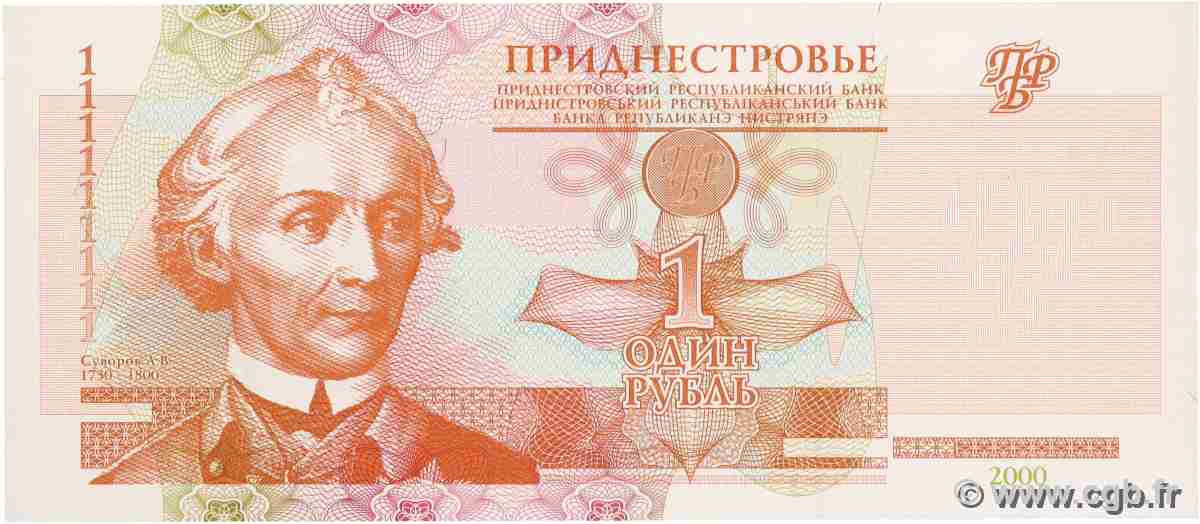 1 Rouble TRANSNISTRIA 2000 P.34a UNC