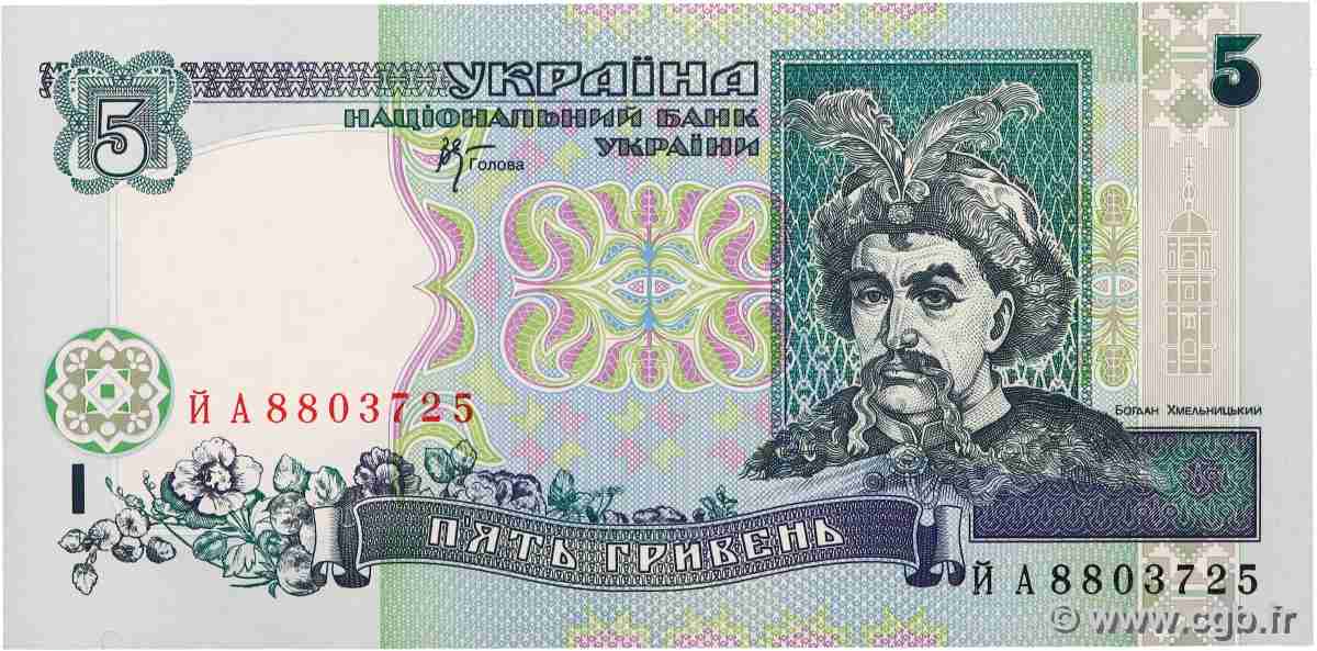 5 Hryven UKRAINE 2001 P.110c NEUF