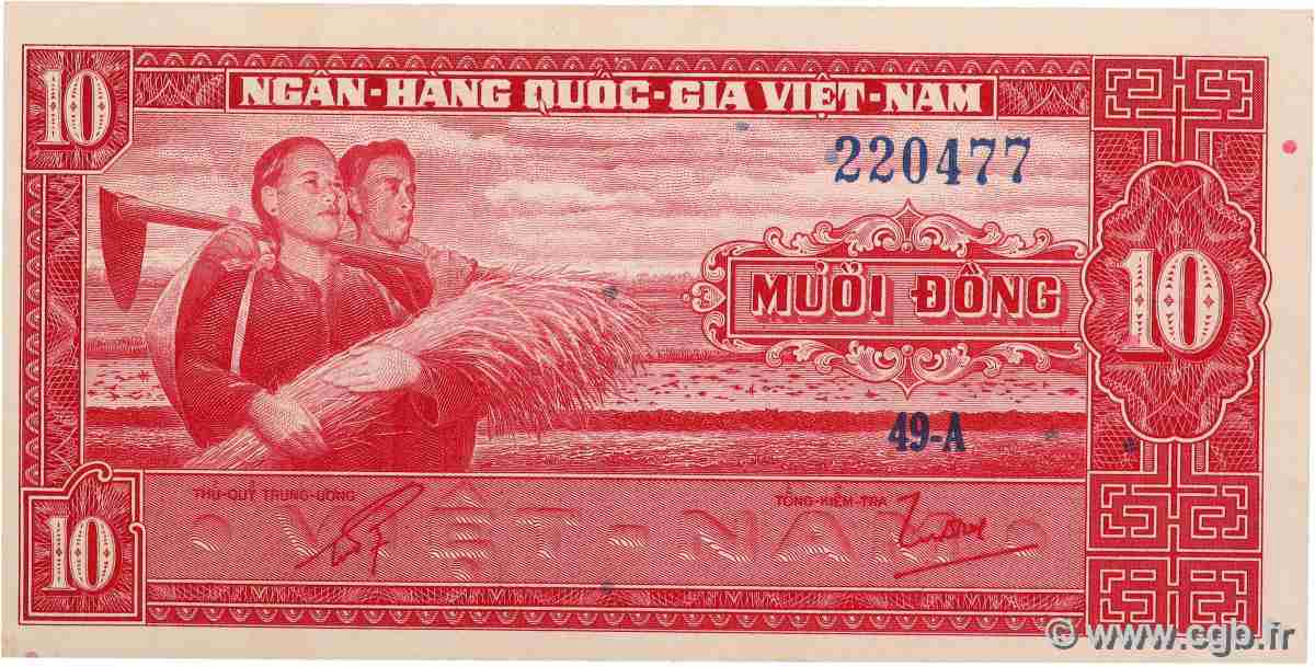 10 Dong VIET NAM SUD 1962 P.05a pr.NEUF
