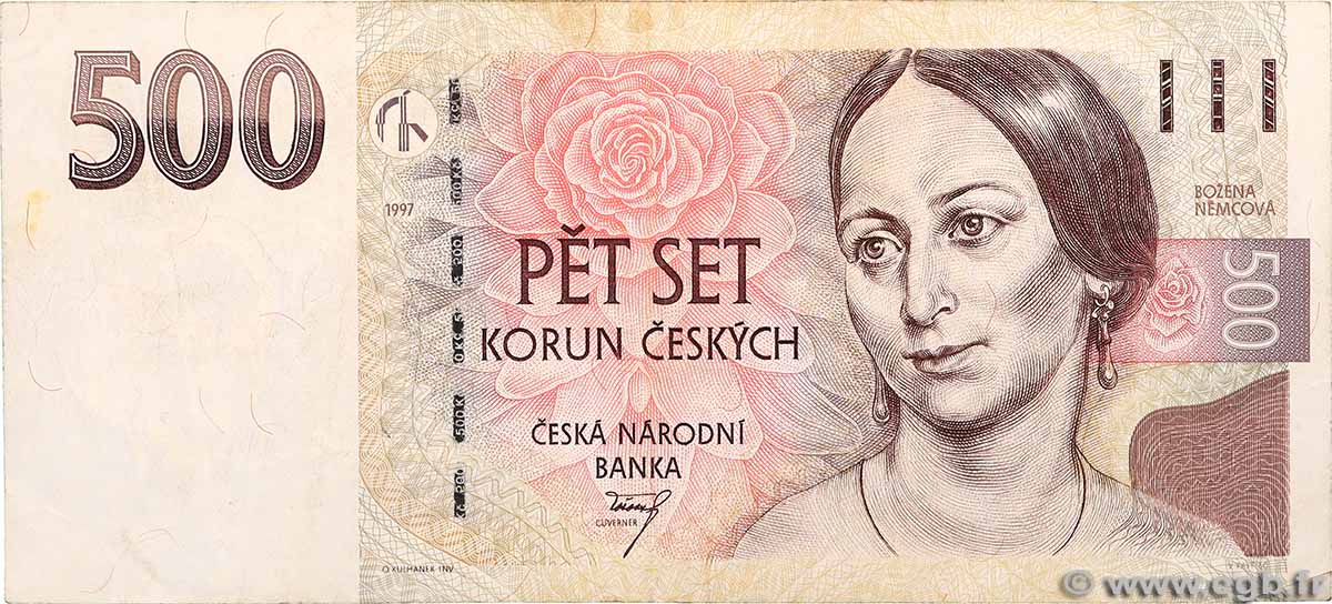 500 Korun TSCHECHISCHE REPUBLIK 1997 P.20a fSS