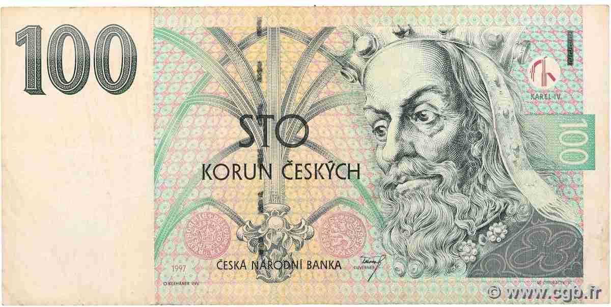 100 Korun TSCHECHISCHE REPUBLIK 1997 P.18a S