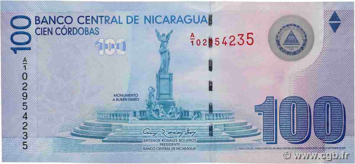 100 Cordobas NIKARAGUA 2007 P.204 ST
