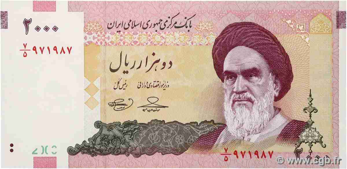 2000 Rials IRAN 2005 P.144d NEUF