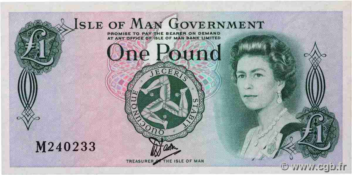 1 Pound ÎLE DE MAN 1983 P.38a fST