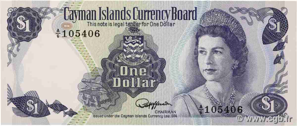 1 Dollar KAIMANINSELN 1985 P.05b ST