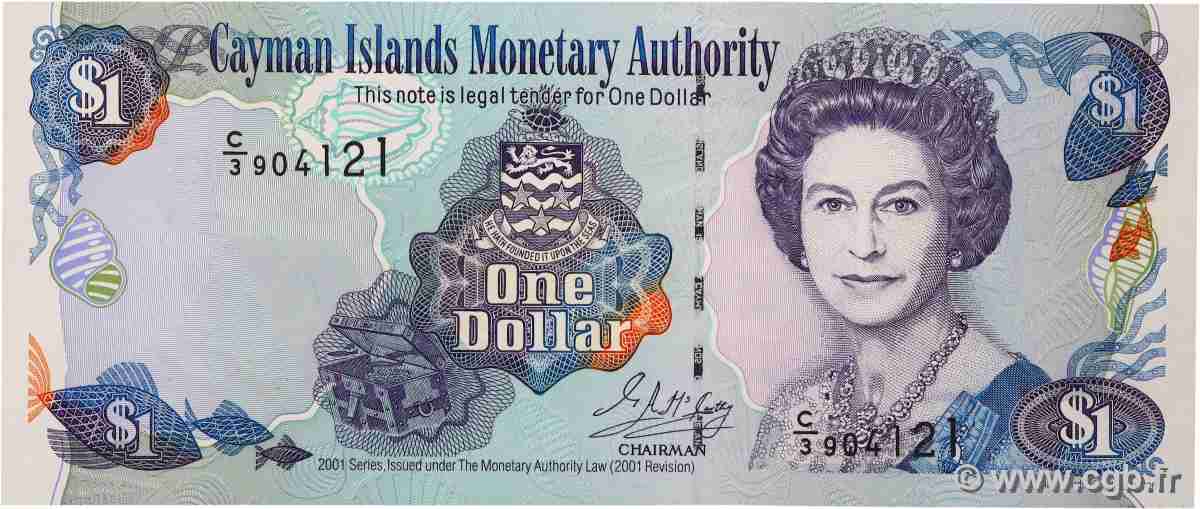 1 Dollar KAIMANINSELN 2001 P.26b ST