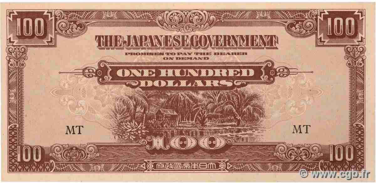 100 Dollars MALAYA 1942 P.M08b pr.NEUF