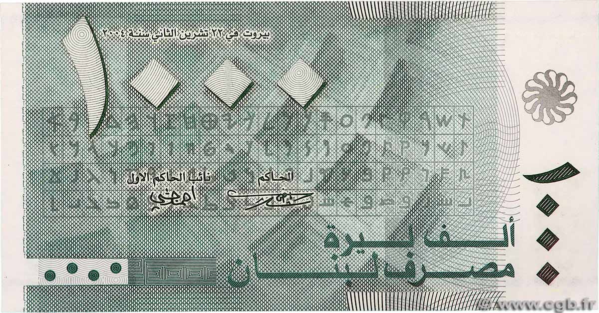 1000 Livres LIBANON 2004 P.084a ST