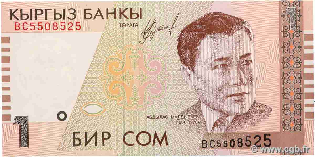 1 Som KIRGHIZISTAN 1999 P.15 NEUF