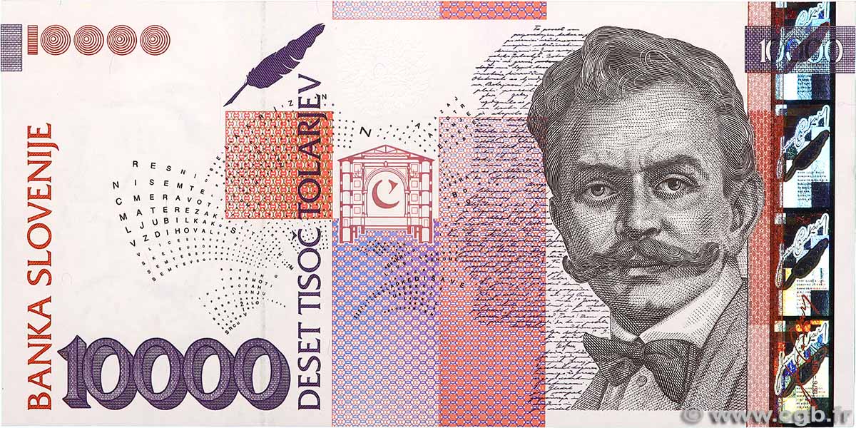 10000 Tolarjev SLOVÉNIE 2000 P.24a NEUF