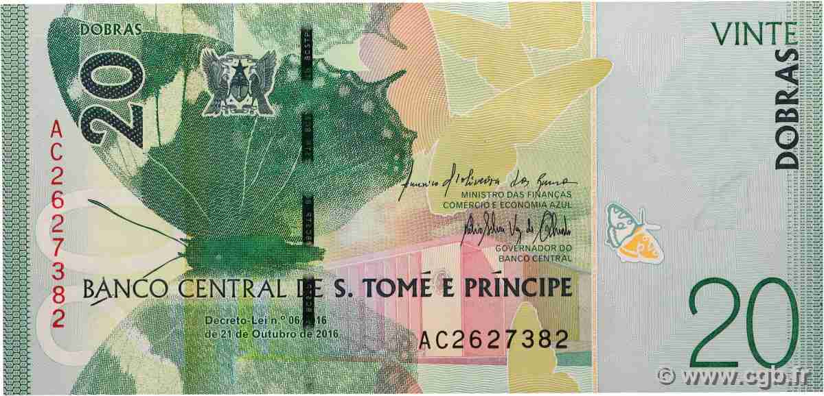 20 Dobras SAINT THOMAS et PRINCE 2016 P.72 NEUF
