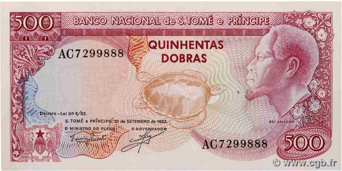 500 Dobras SAO TOMÉ UND PRINCIPE 1982 P.058 ST