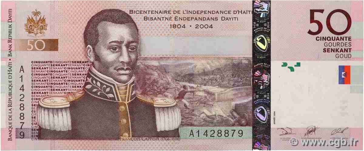 50 Gourdes HAÏTI 2004 P.274a UNC-
