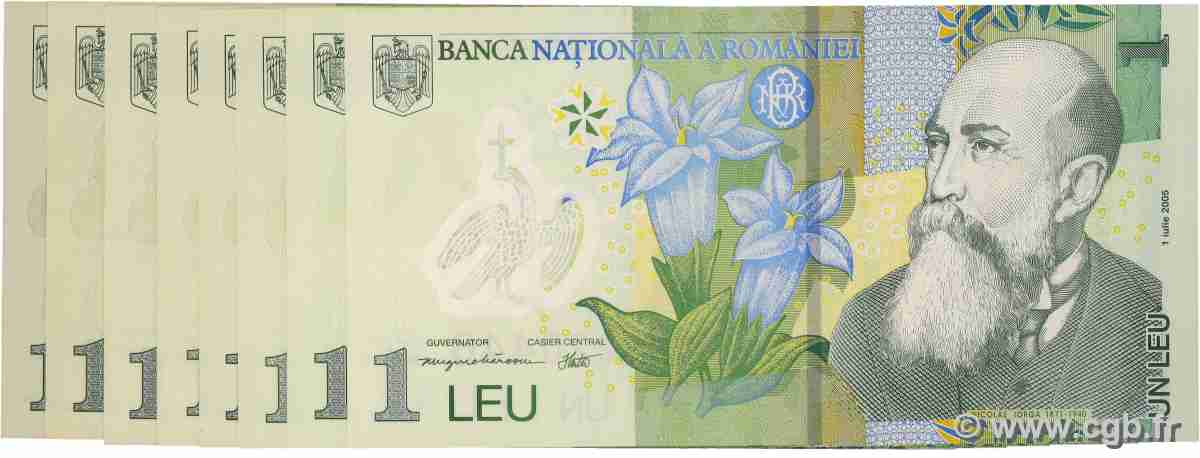 1 Lei Lot RUMÄNIEN 2014 P.117 fVZ