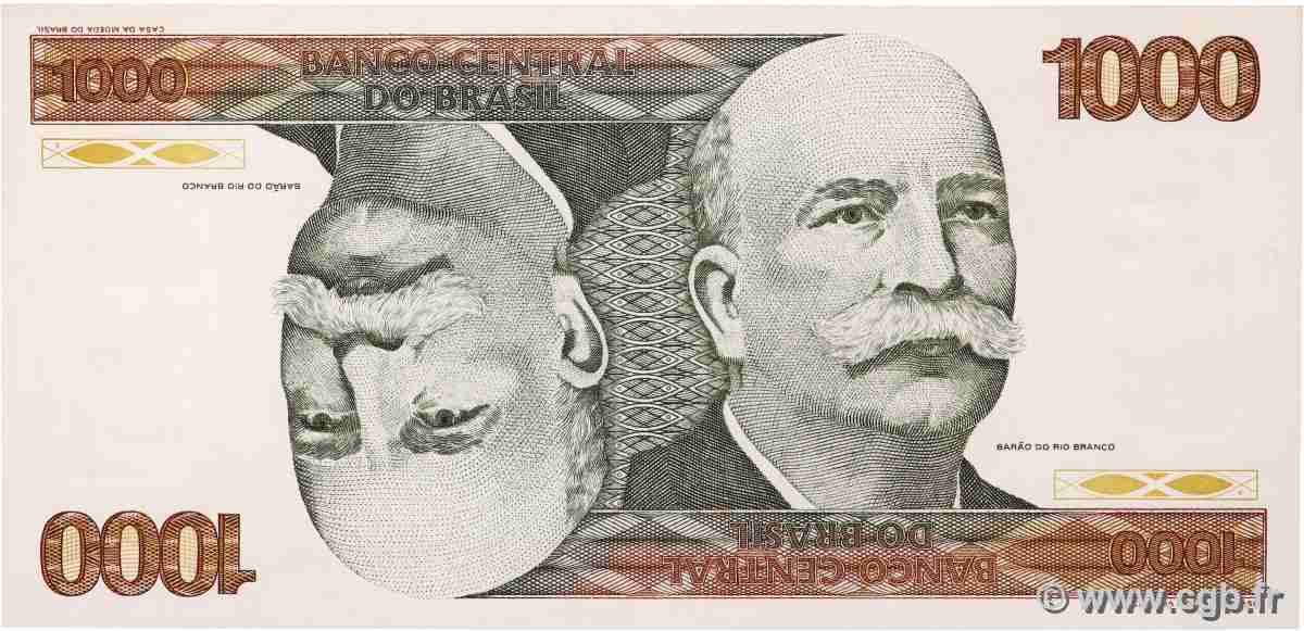 1000 Cruzeiros BRASILE 1979 P.197b FDC