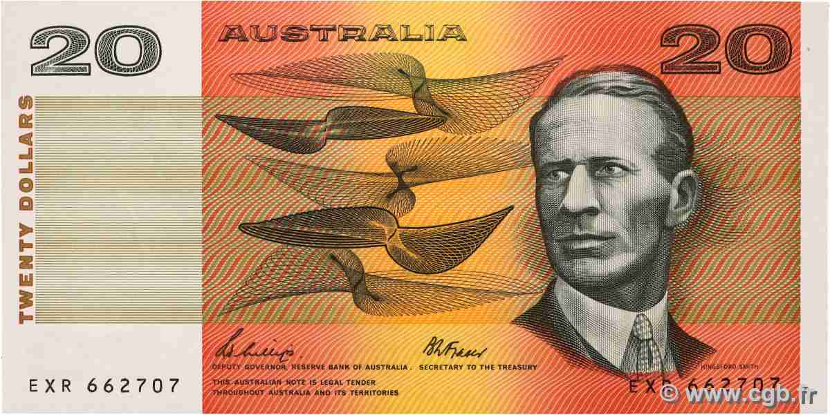 20 Dollars AUSTRALIA 1989 P.46f FDC