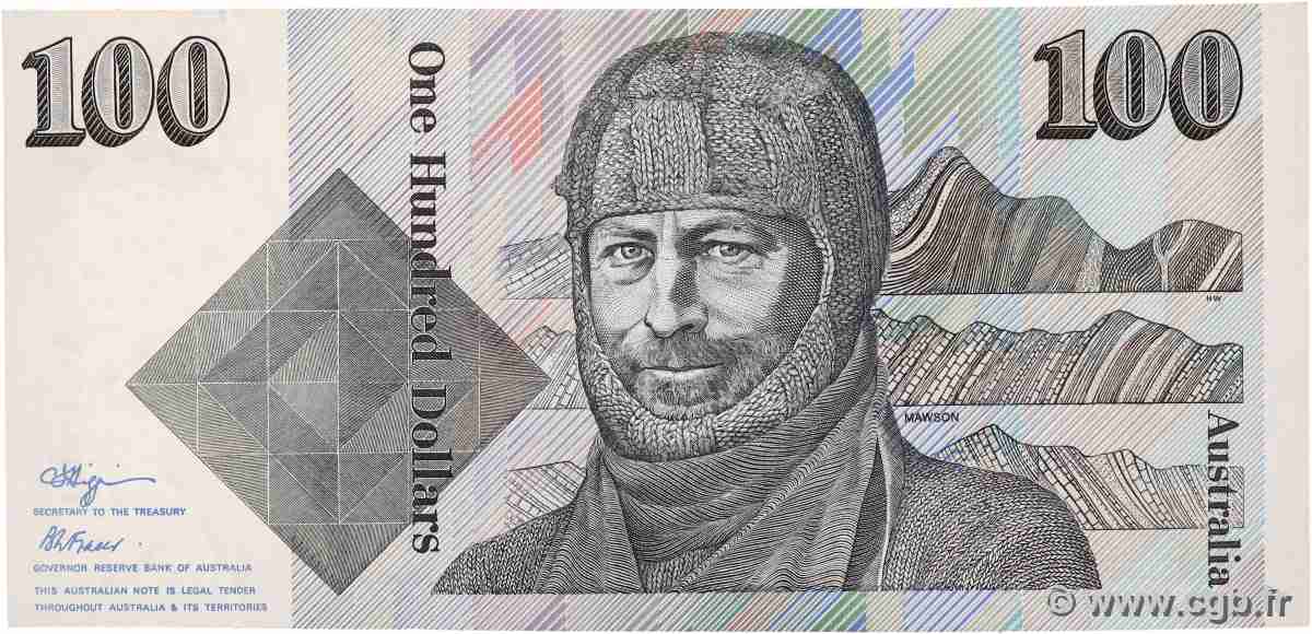 100 Dollars AUSTRALIA 1990 P.48c q.FDC