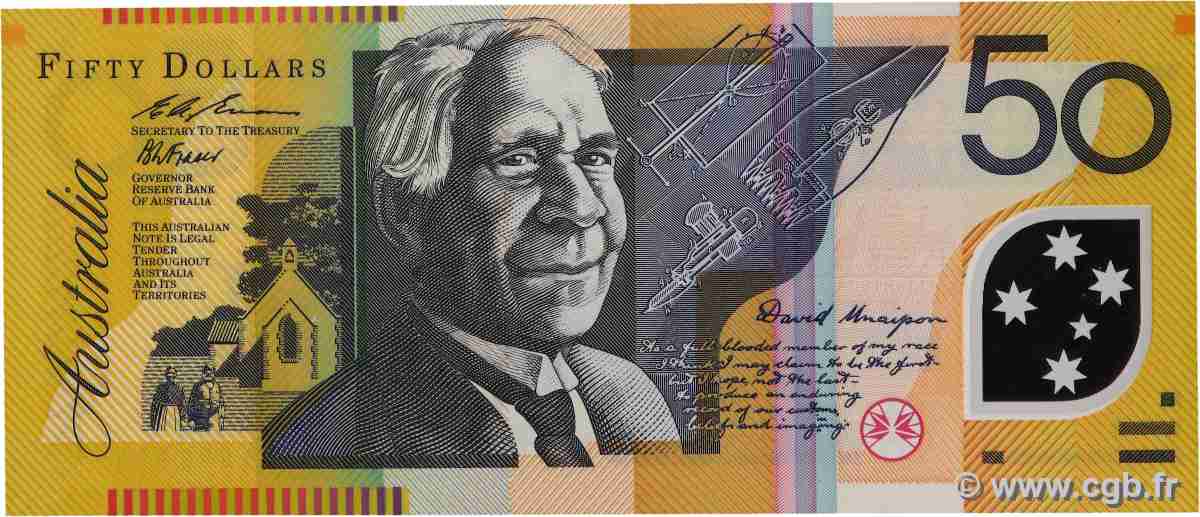 50 Dollars AUSTRALIA 1996 P.54a FDC