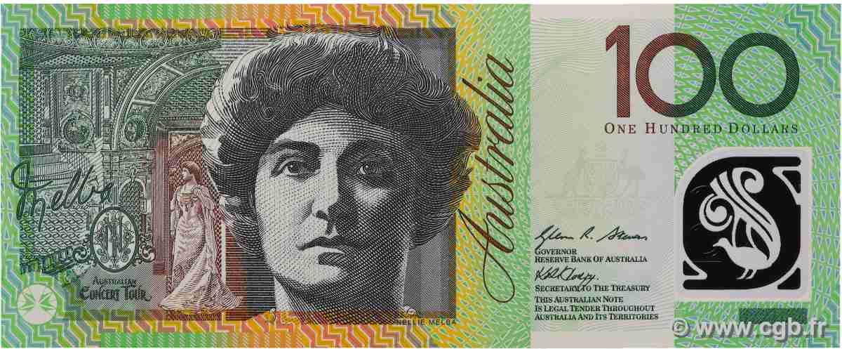 100 Dollars AUSTRALIA 2008 P.61a FDC